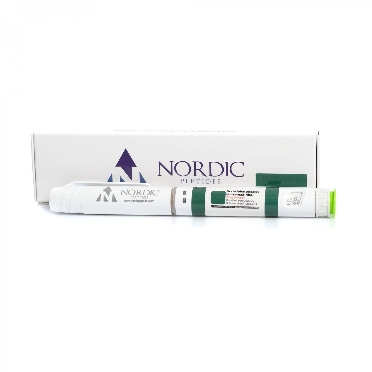 Nootropics Booster 30 mg – Ac-Semax-NH2 за фокус, когнитивна яснота и ментална продуктивност