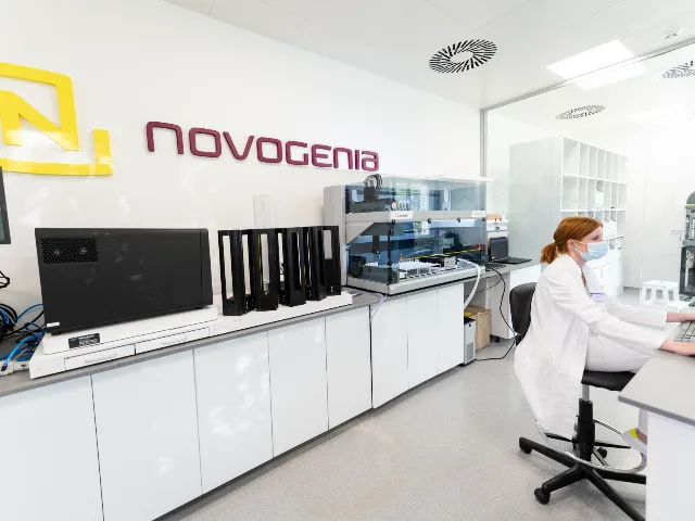 В лабораторията на Novogenia